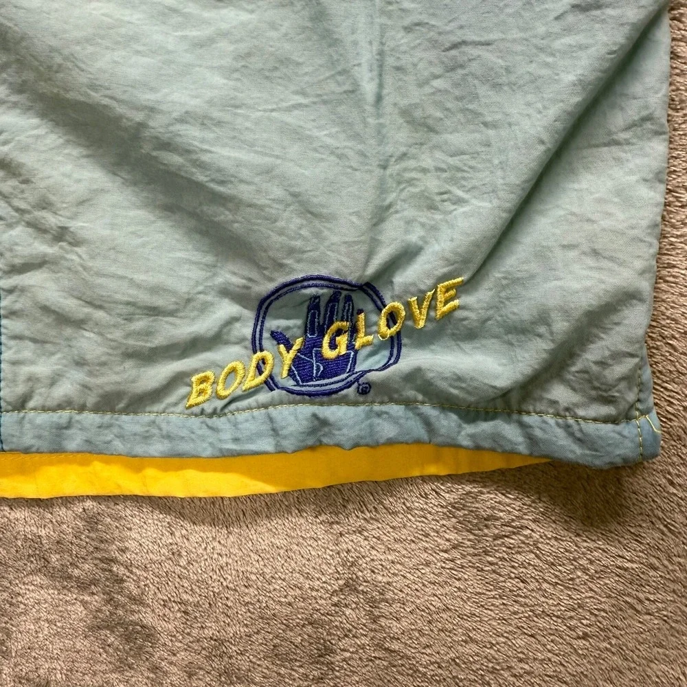vintage body glove swim trunks size Large Y2K